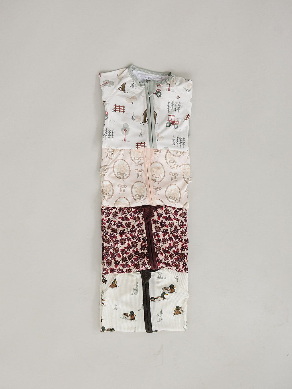 Farmhouse Bamboo Zipper